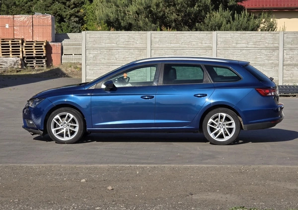 Seat Leon cena 18900 przebieg: 151234, rok produkcji 2015 z Łęczyca małe 379